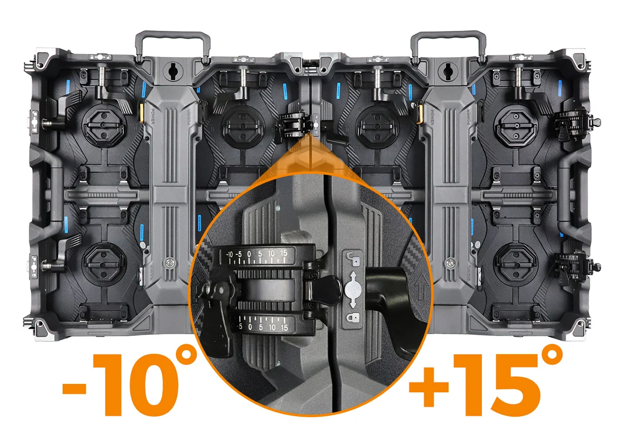 Arc Lock of EA500H9 LED Dislay