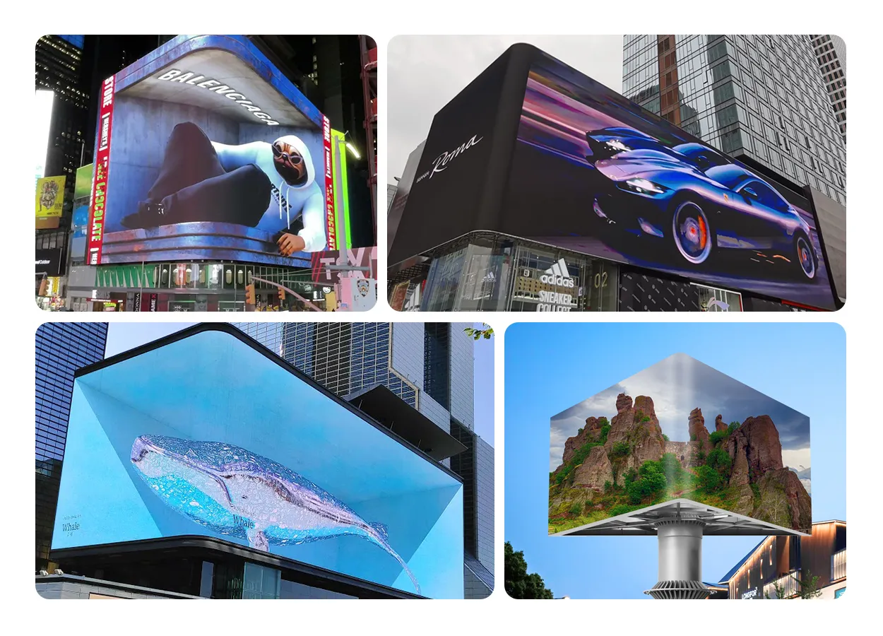 3D LED Screens