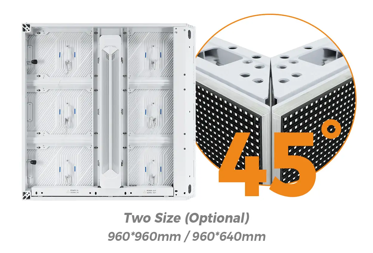 Optional 45° Corner Cabinet