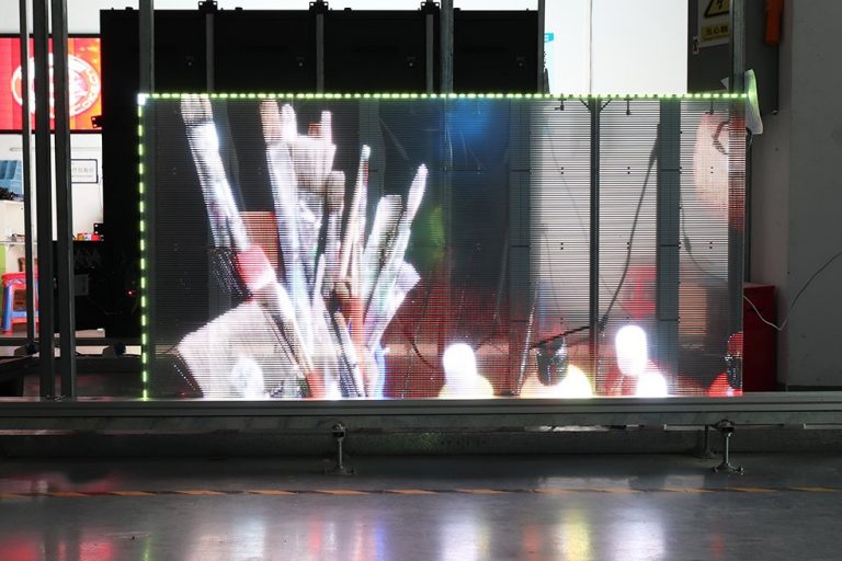 What are the characteristics of Transparent Glass LED Video Screen Wall？