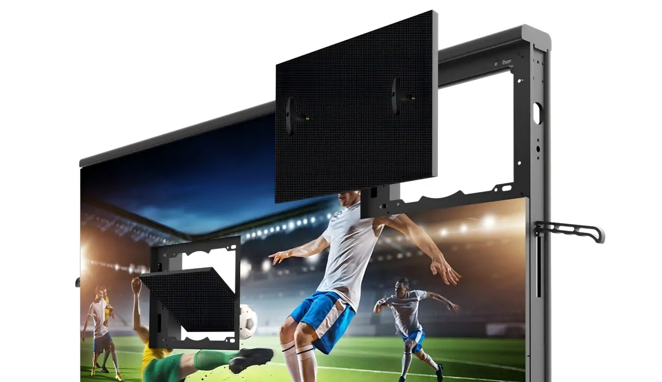 front and rear services of stadium LED screens front and rear services of stadium LED screens