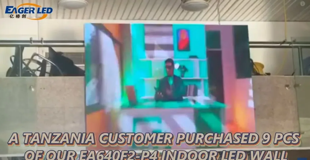 EA640F2 Comentarios de Tanzania sobre la pared LED para interiores