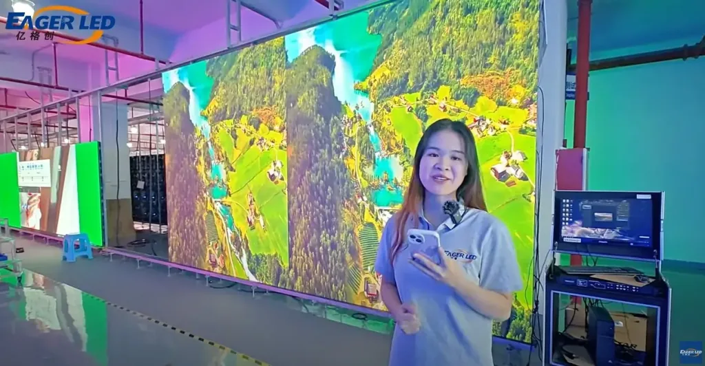 EA640F2 Pantalla LED ultra clara para interiores