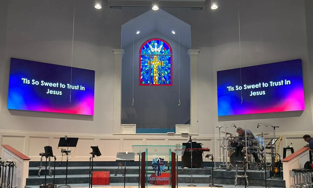 Church-Bulletin-Board - EagerLED | Leading LED Screen Supplier Outdoor Digital Church Signs