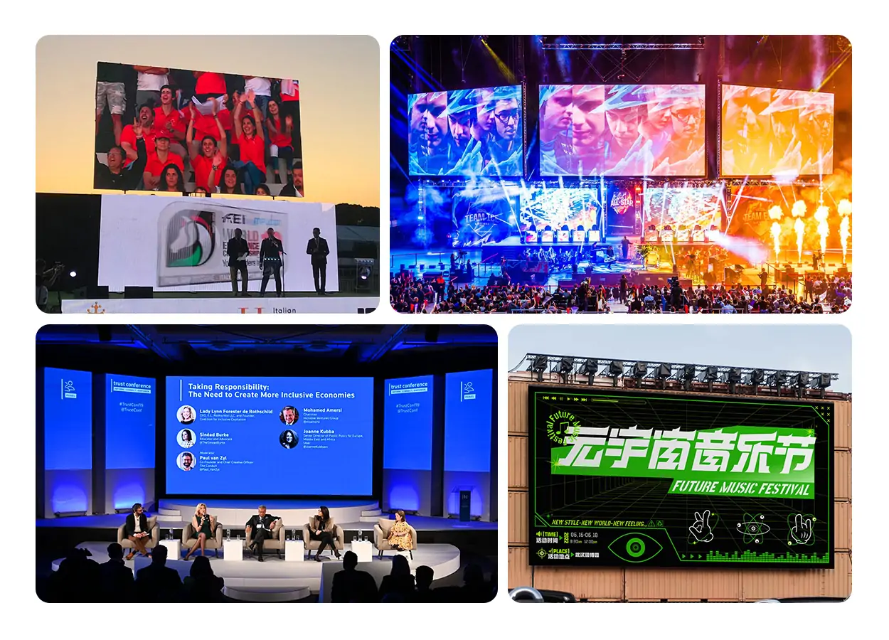 Wide Application of EA500H8 LED displays