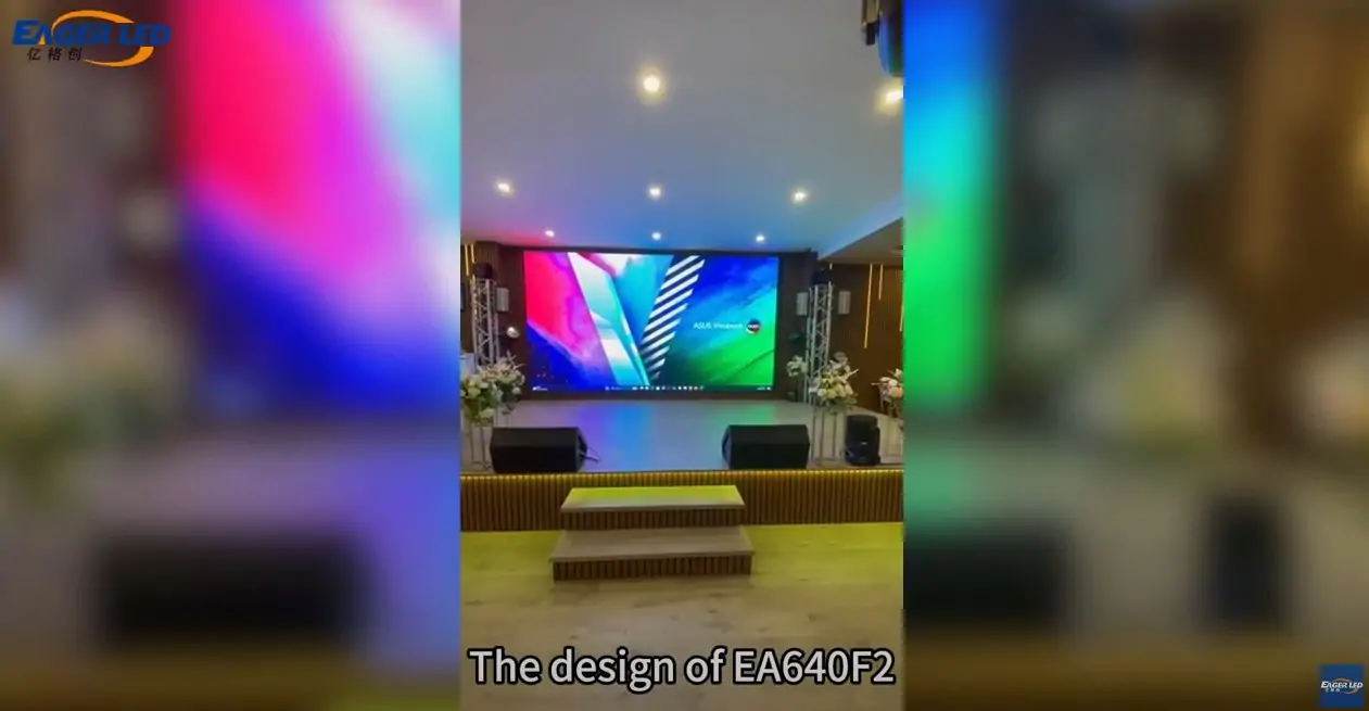 EA640F2 Indoor LED Screen Wall