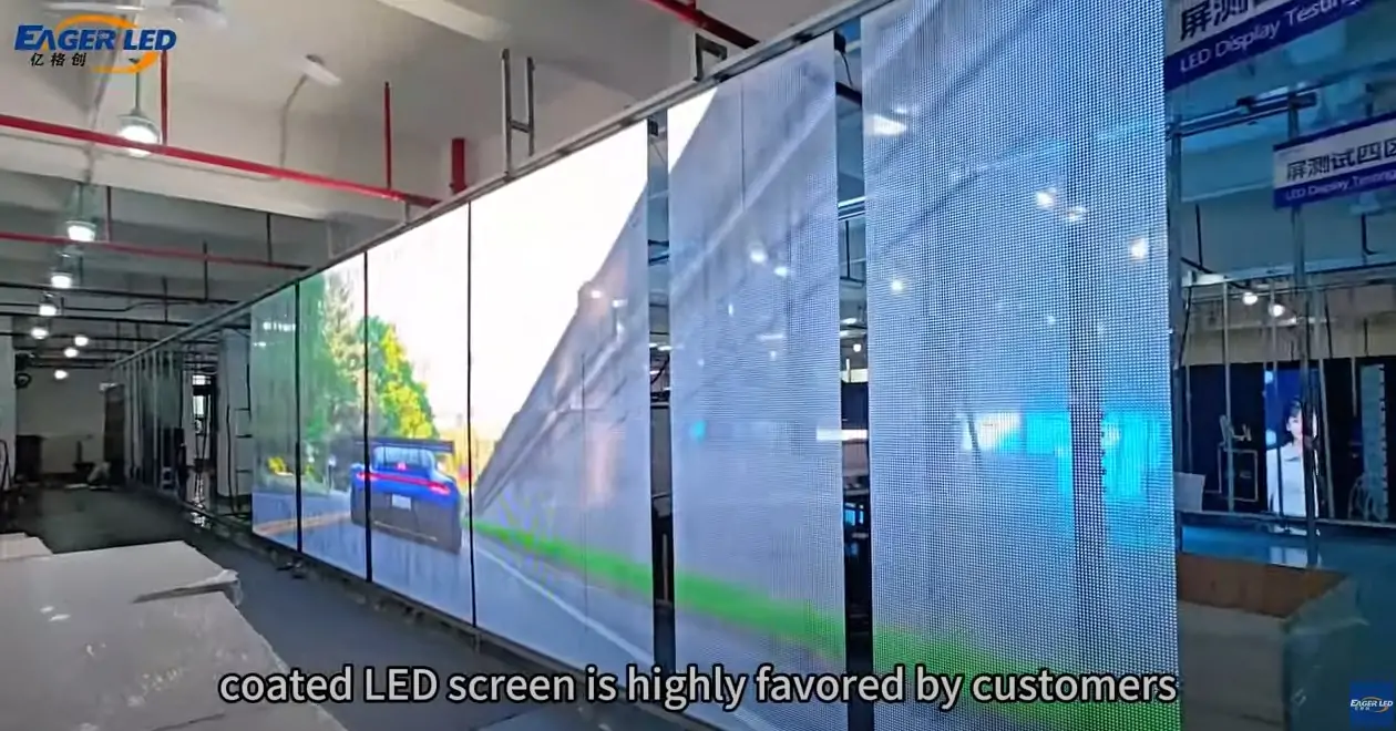 P10 Indooor Film LED Screen