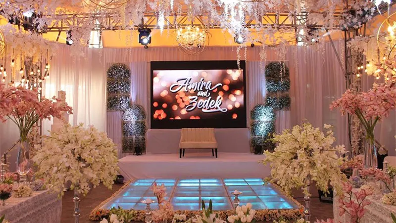 wedding led display