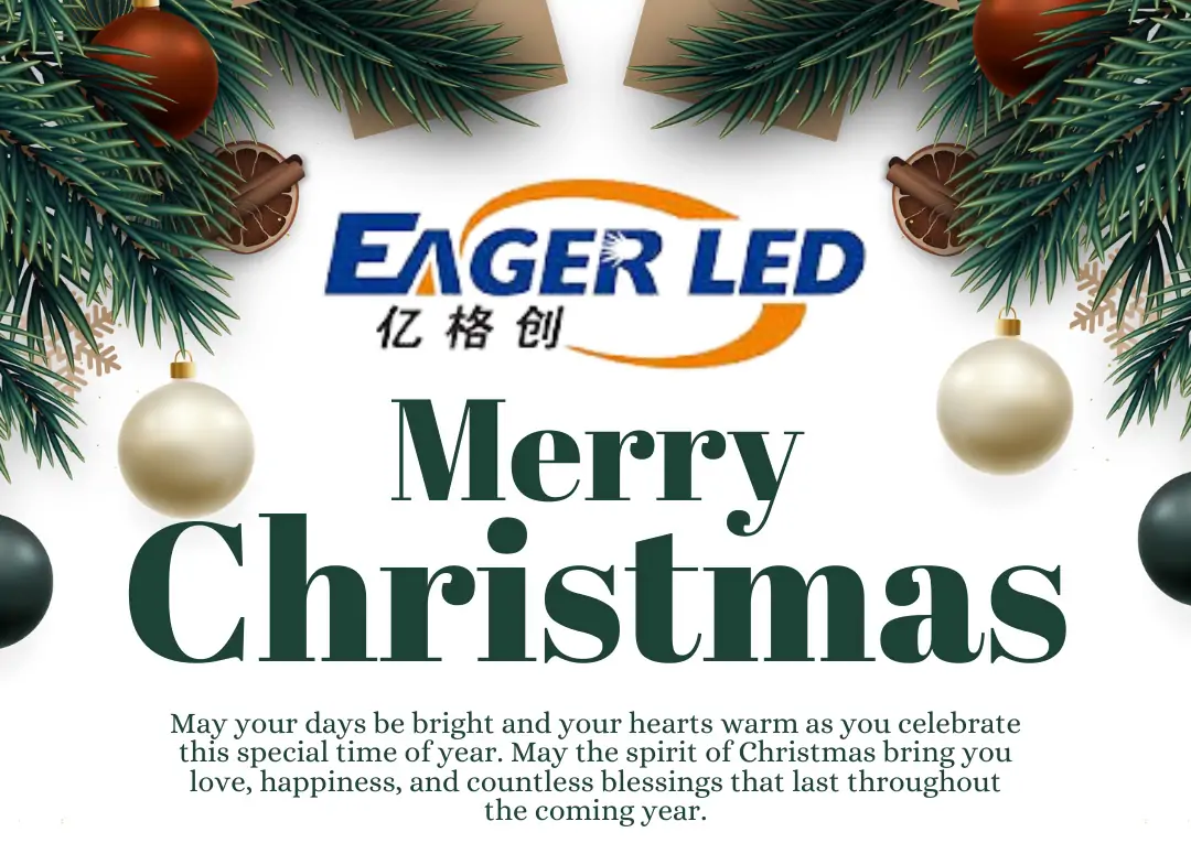 EagerLED Christmas Day Poster