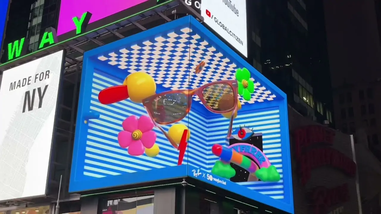 Times Square 3D Billboard