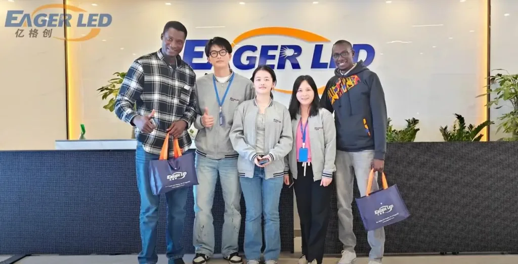 Customers from Senegal Visit Our Company