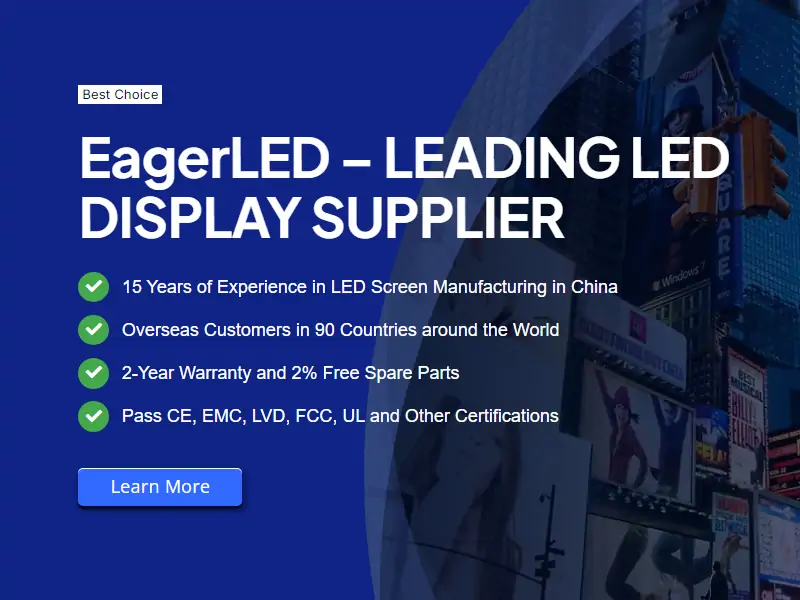 LED Screen Factory and LED display supplier