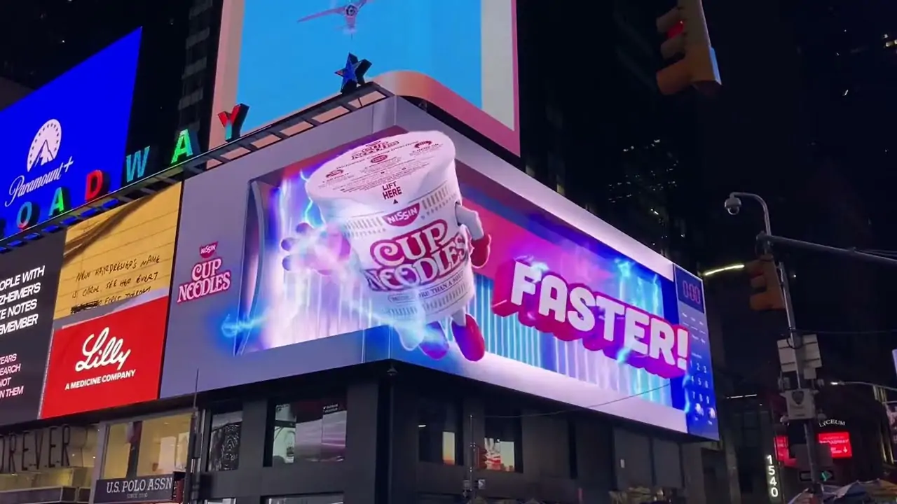 3D Billboard in Times Square