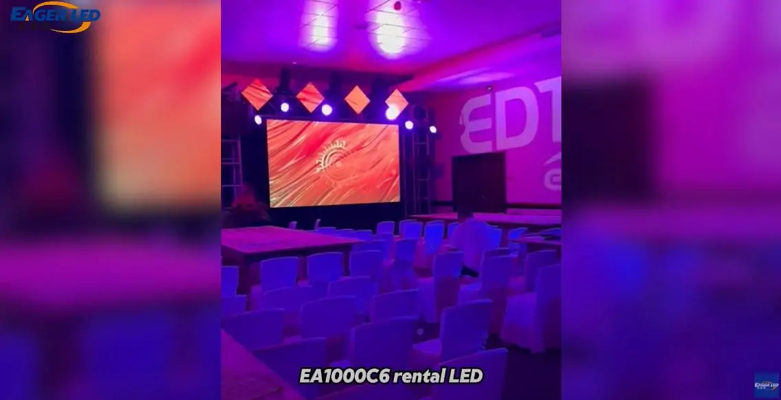 EA1000C6 Rental LED Panel for a Concert