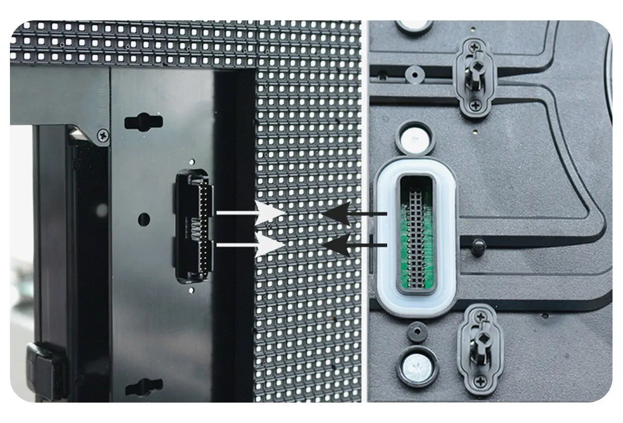Hub design of EA8000F1 Outdoor LED Display Board Hub design of EA8000F1 Outdoor LED Display Board
