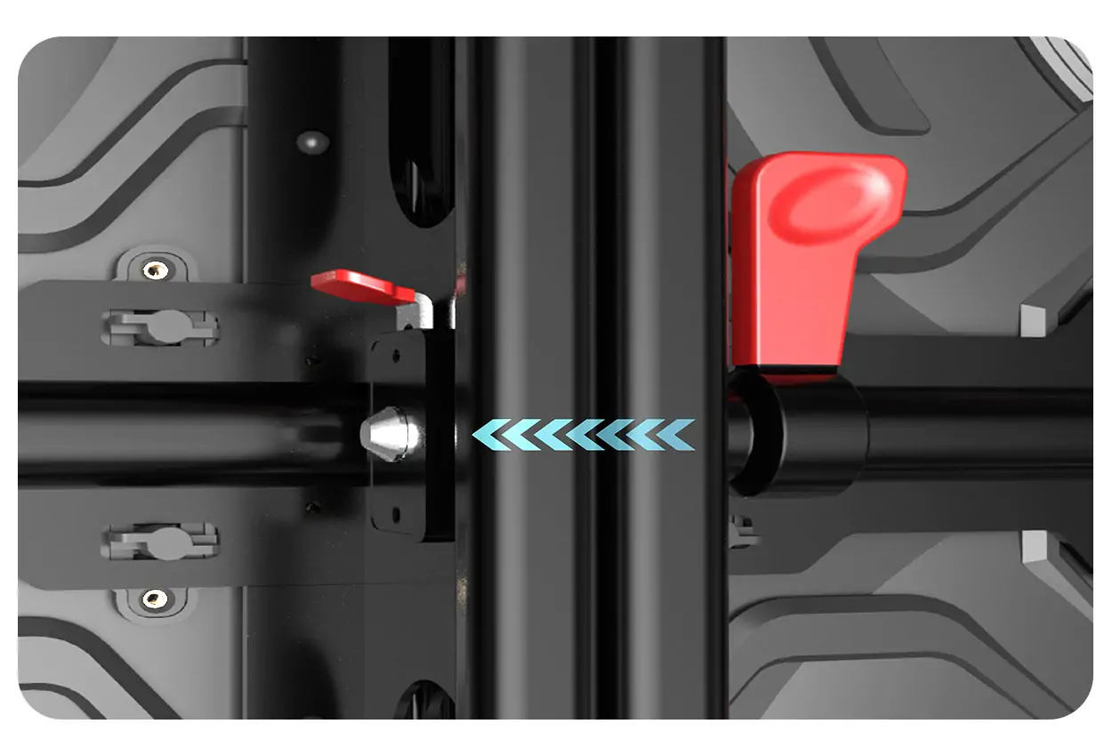 Upgraded lock of EA8000F1 Upgraded lock of EA8000F1