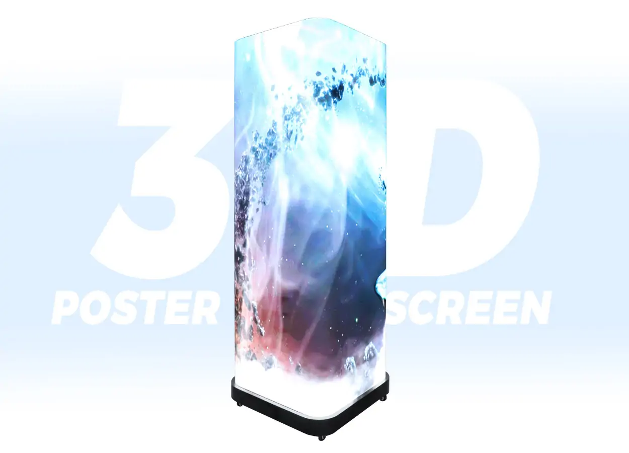 EA3DiP1 3D LED Poster Display EA3DiP1 3D LED Poster Display