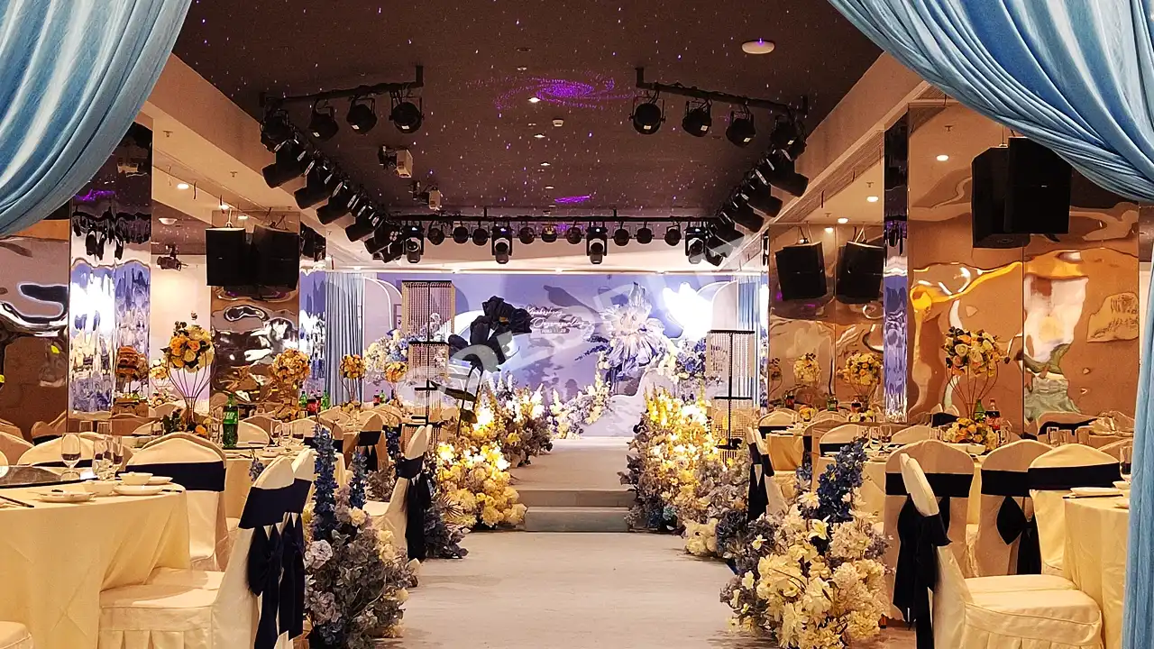 Wedding LED Screens in the Hotel