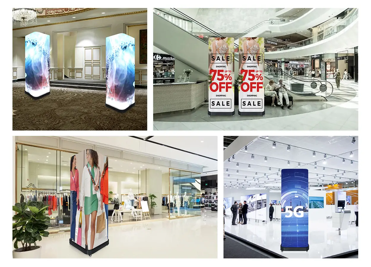 Wide Application of EA3DiP13D LED Poster Display Wide Application of EA3DiP13D LED Poster Display
