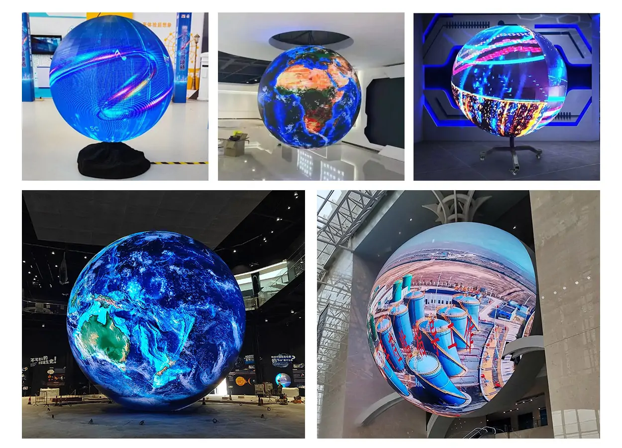 Wide Application of EAiBall Sphere LED Screen Wide Application of EAiBall Sphere LED Screen