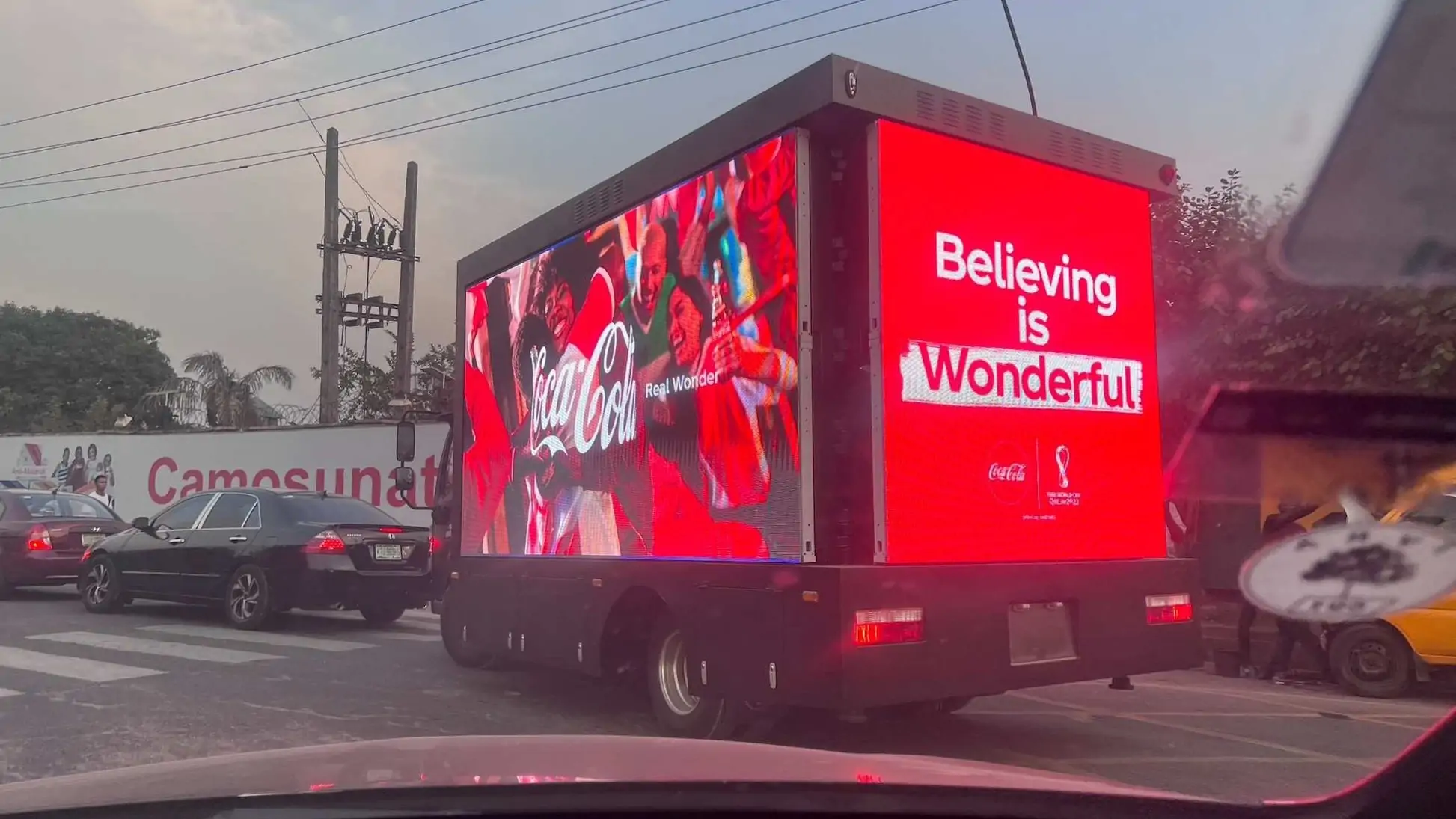 Coca Cola Mobile Digital Billboard