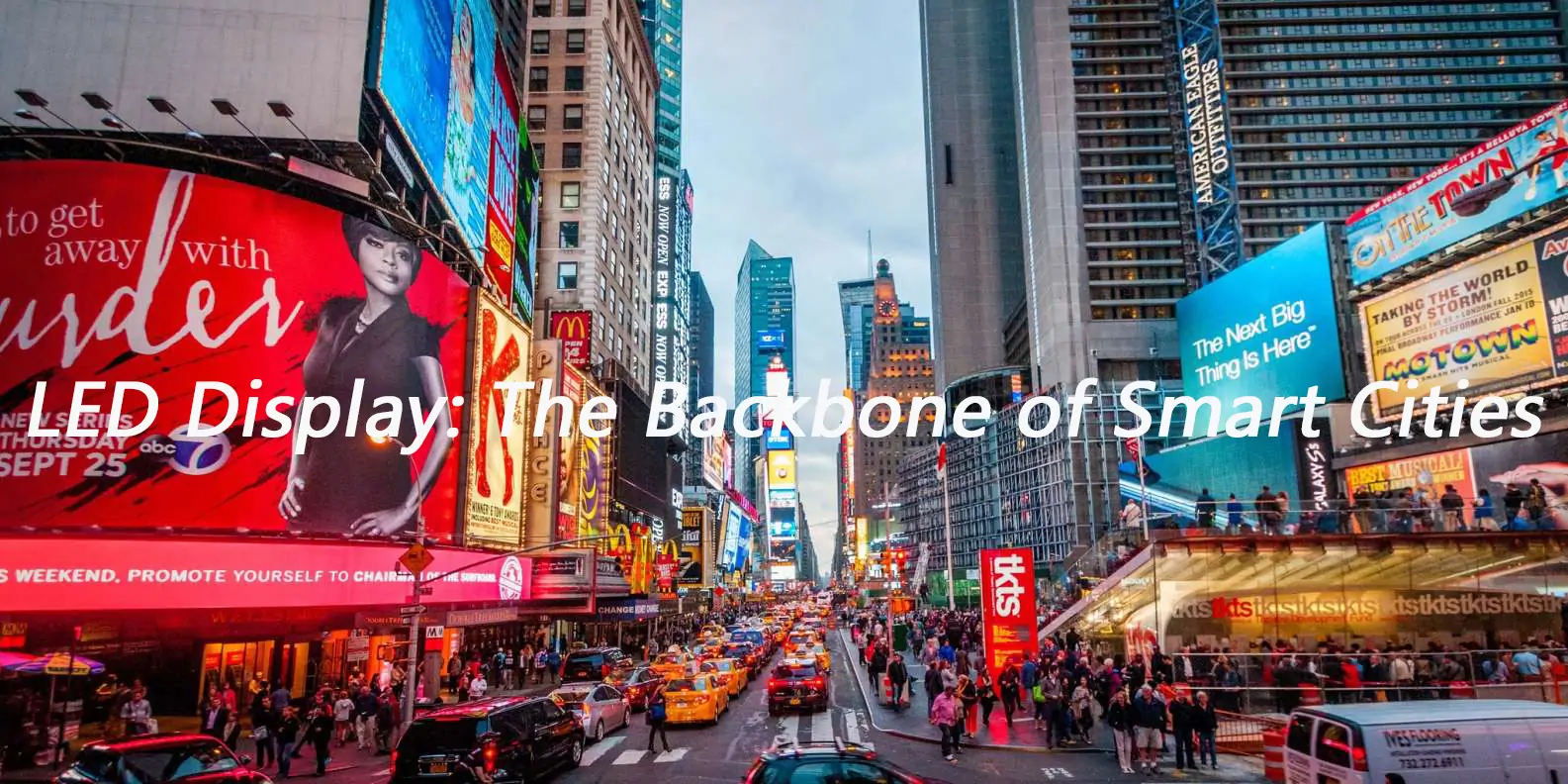 LED Display: The Backbone of Smart Cities and Urban Innovation