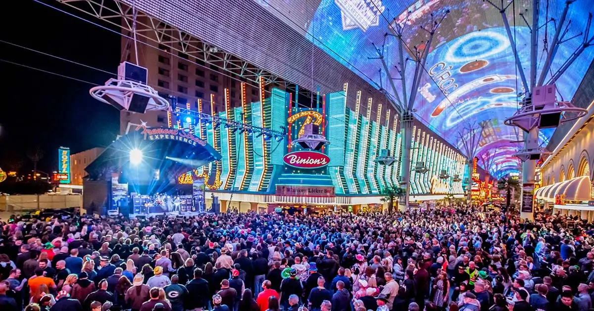 Biggest Display in Fremont Street Biggest Display in Fremont Street