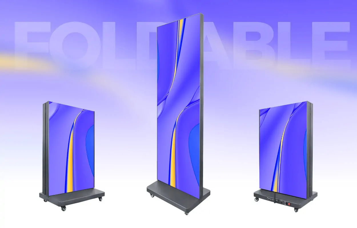 EA1920iP4 Foldable LED Display Poster EA1920iP4 Foldable LED Display Poster
