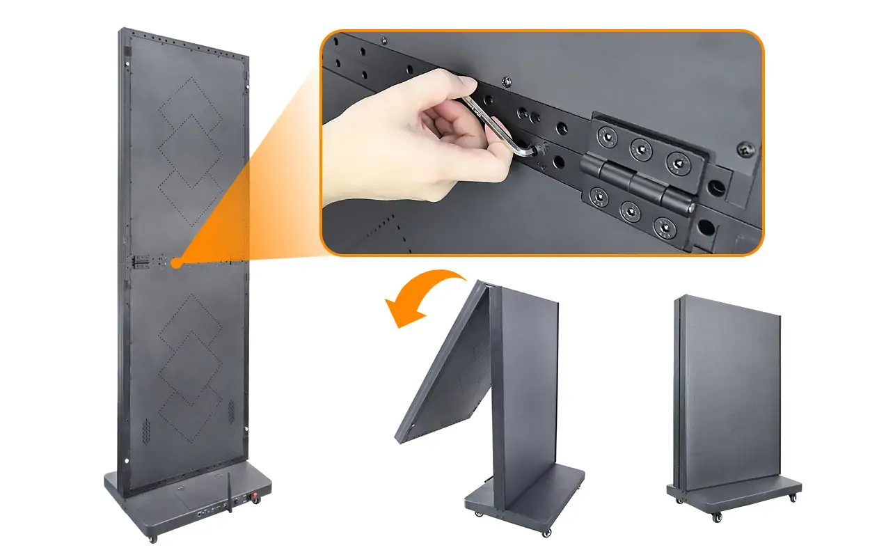 Foldable Poster LED Screen Foldable Poster LED Screen