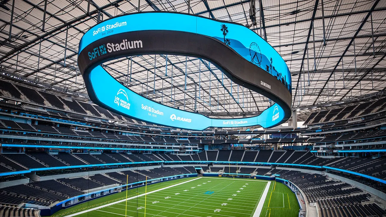 Infinity Screen in the Stadium Infinity Screen in the Stadium