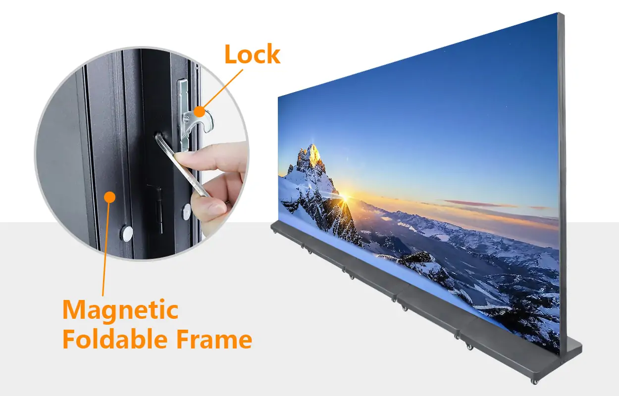 Seamless Splicing of Poster LED Display Seamless Splicing of Poster LED Display