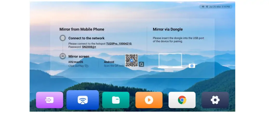 Wireless Mirroring