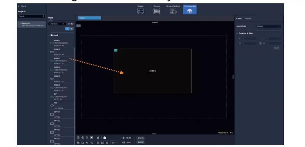 Unico Control Software