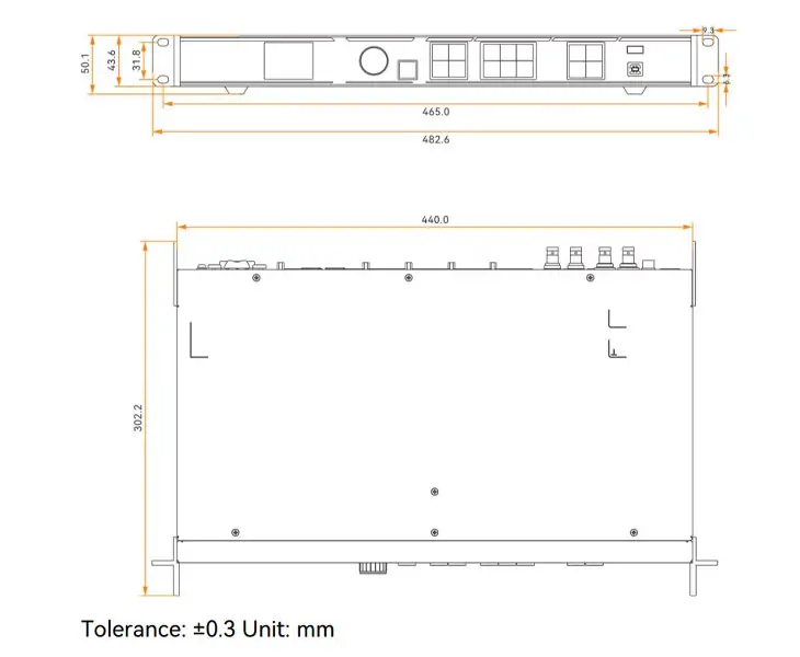 VX1000 Pro Size