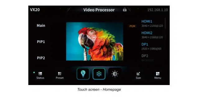 VX20 Video Processor
