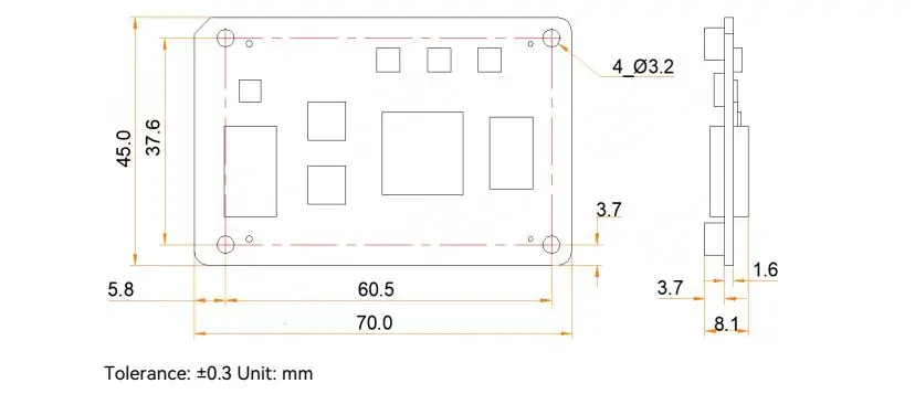 Novastar A8s-N Receiving Card Size - EagerLED | Leading LED Screen Supplier - EagerLED | Leading LED Screen Supplier Novastar A8s-N Receiving Card Size
