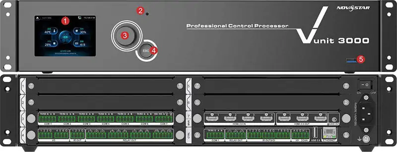 Vunit 3000 Control Processor - EagerLED | Leading LED Screen Supplier - EagerLED | Leading LED Screen Supplier Vunit 3000 Control Processor