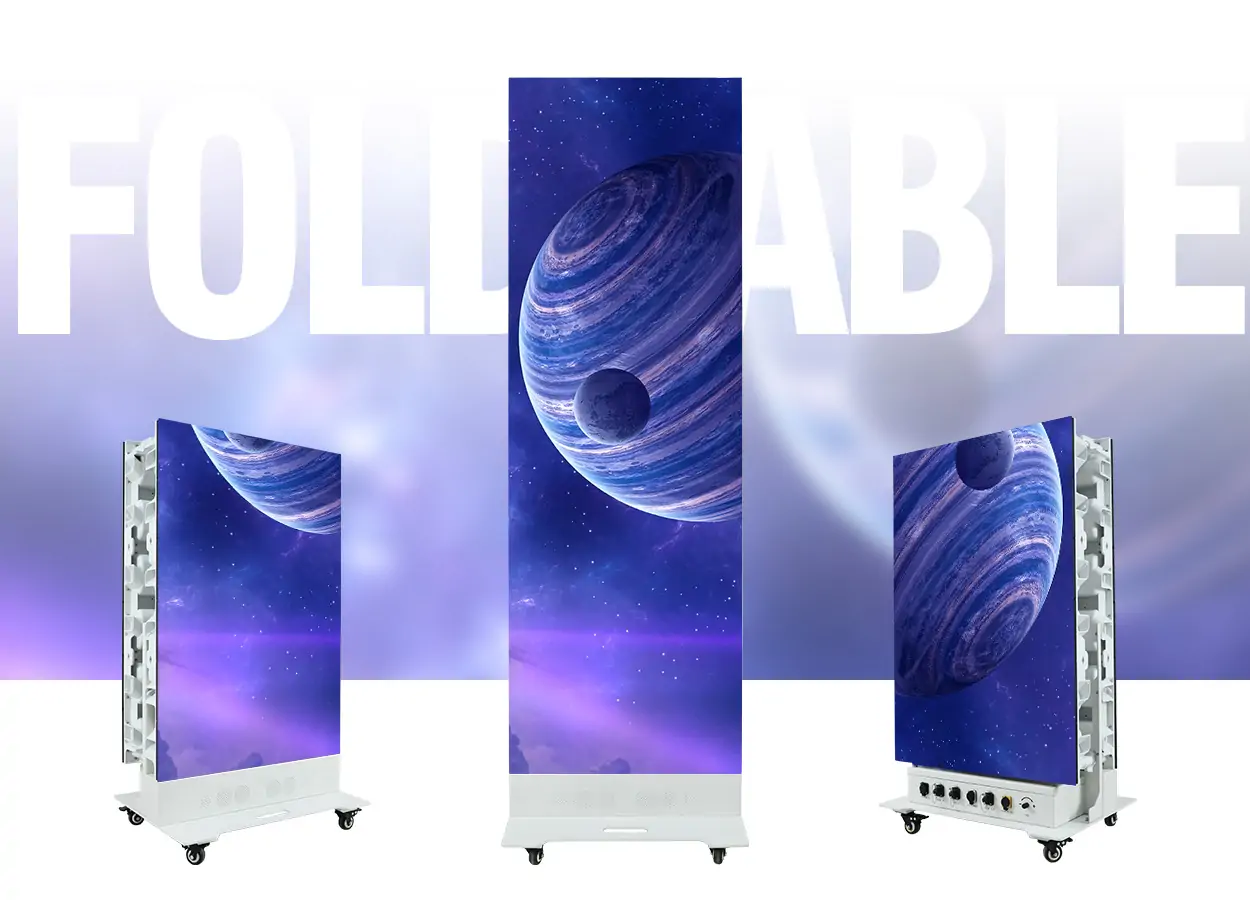 EA1920OP2 Outdoor Foldable LED Poster Display