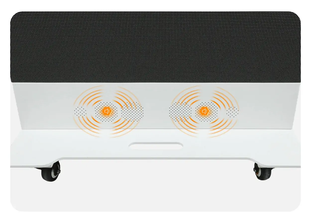 EA1920OP2 Poster LED Screen with Two Speakers