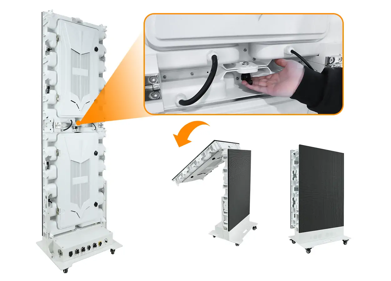 Foldable EA1920OP2 Outdoor LED Display