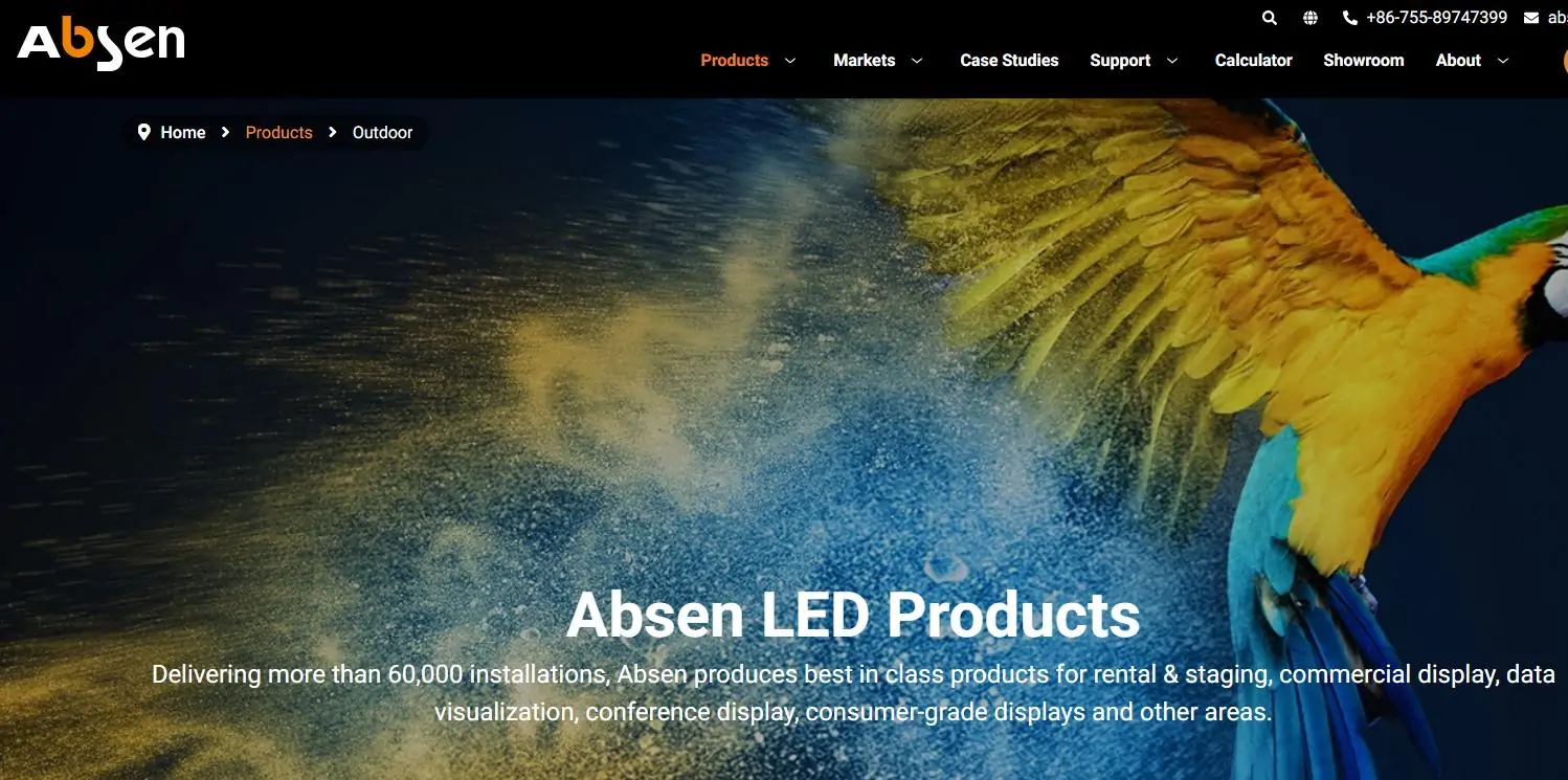 Absen LED Display Screen Supplier