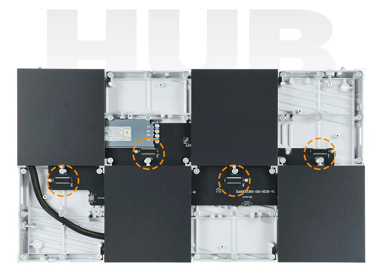 HUB Connection Design of EA600COB3