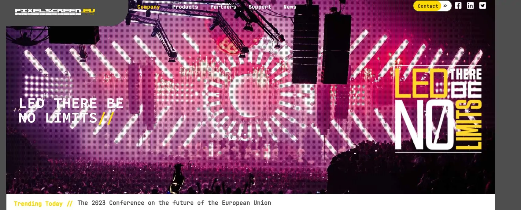 Pixelscreen European LED Video Wall Manufacturer