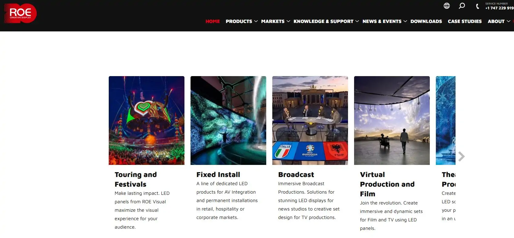 ROE Visual LED Screen Supplier