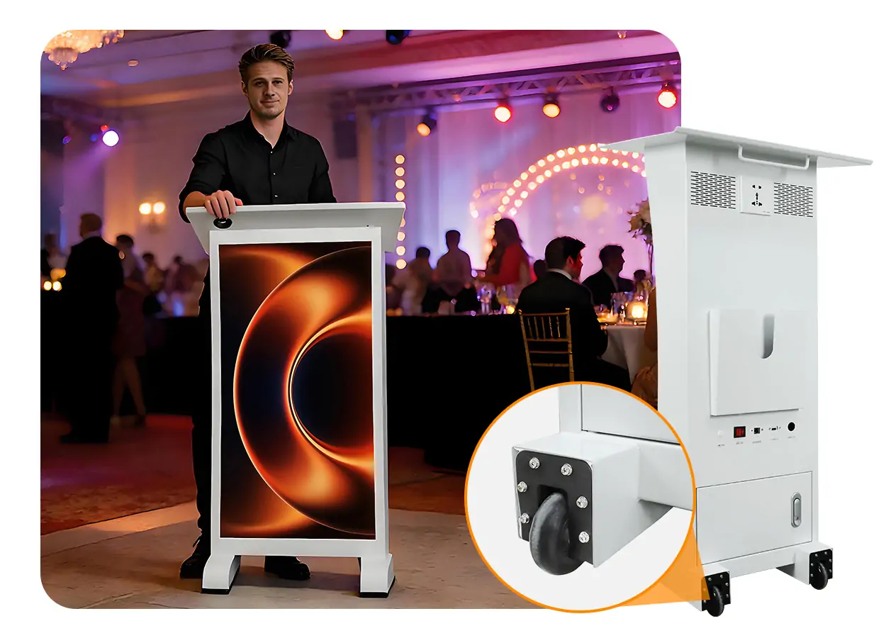 EA-PD GOB LED podium display - EagerLED | Leading LED Screen Supplier - EagerLED | Leading LED Screen Supplier EA-PD GOB LED podium display