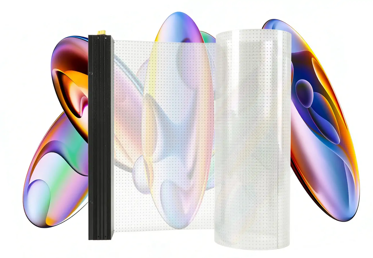 EA-iFilm2 Flexible Transparent LED Film - EagerLED | Leading LED Screen Supplier - EagerLED | Leading LED Screen Supplier EA-iFilm2 Flexible Transparent LED Film