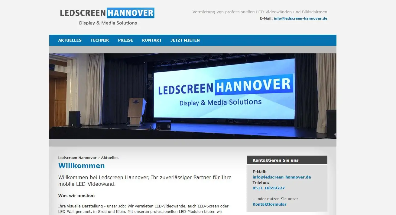 Ledscreen Hannover
