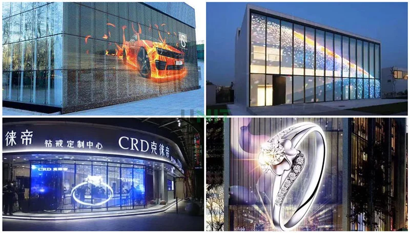 Transparent LED Film Display