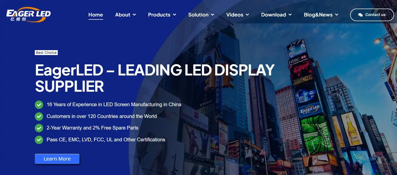 EagerLED LED Screen Manufacturer - EagerLED | Leading LED Screen Supplier - EagerLED | Leading LED Screen Supplier EagerLED LED Screen Manufacturer