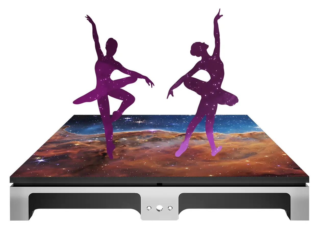 Interactive EA500RF2 floor LED display screen